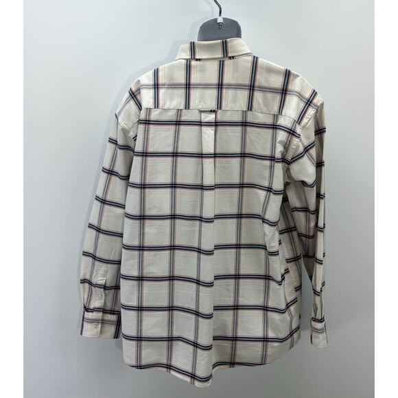 Larro Button Down Shirt Men's Casual long sleeve collared plaid XXL - Picture 5 of 7